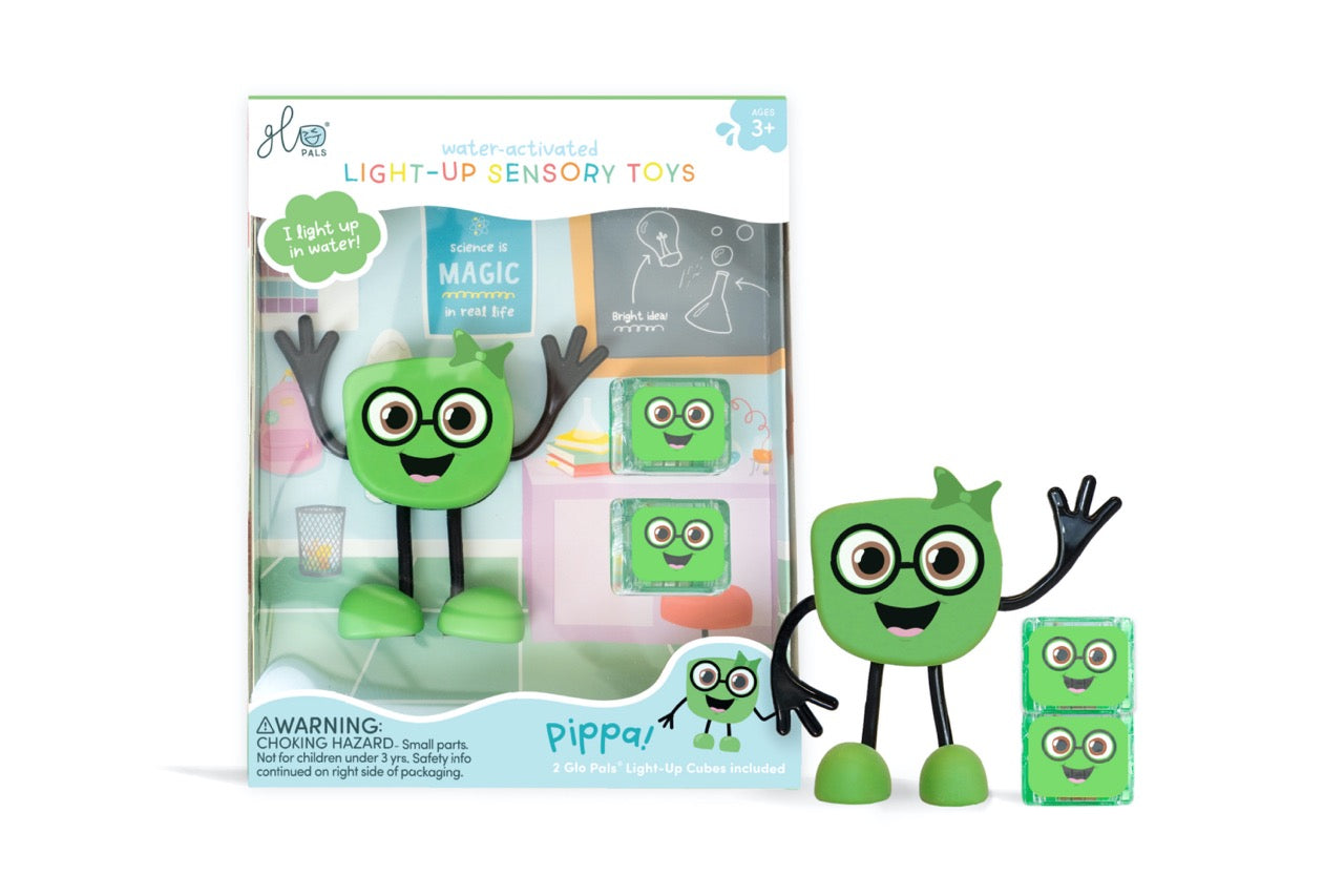 Glo Pals - character & light up bath toy - Pippa