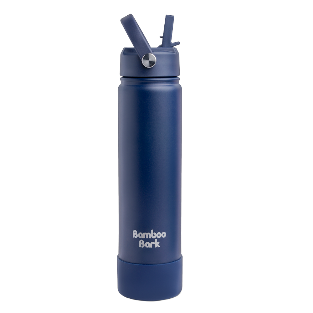 750 ML Insulated Water Bottle with Sipper Lid – Stainless Steel