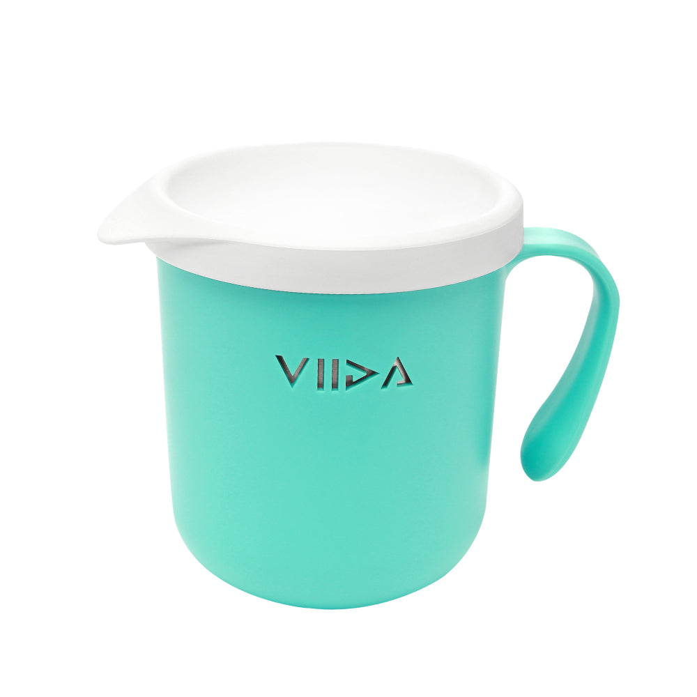 VIIDA Stainless steel Mug / Cup for baby and kids with lid