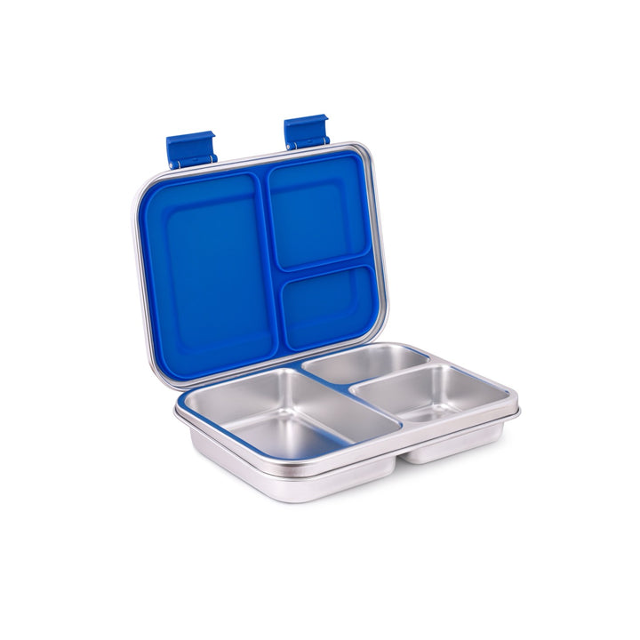 Bamboo Bark stainless steel lunchbox football boys print