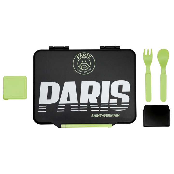 Bamboo Bark PSG lunchbox 5 compartments Paris Saint Germain boys football