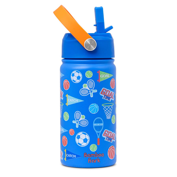 Bamboo Bark boys stainless steel Water Bottle sports 350 ml