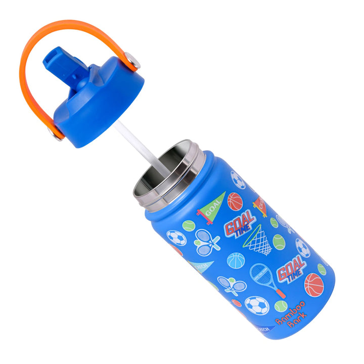 Bamboo Bark boys stainless steel Water Bottle sports 350 ml