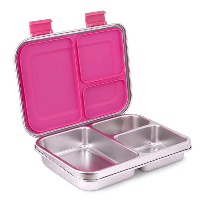 Bamboo Bark stainless steel lunchbox butterfly girls print