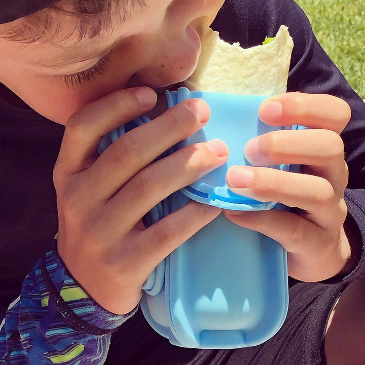 Reusable wrap holder