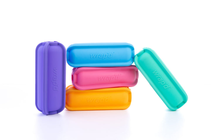 Reusable wrap holder