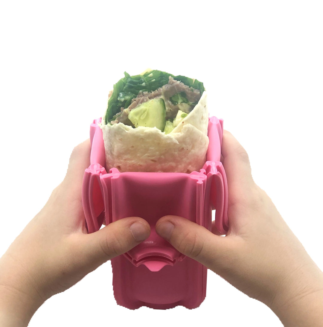 Reusable wrap holder