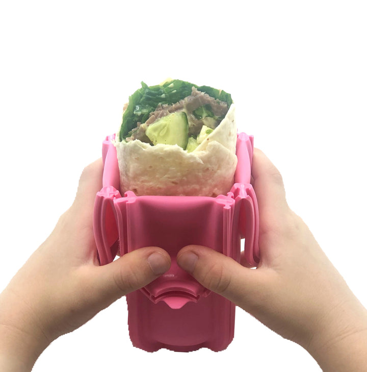 Reusable wrap holder