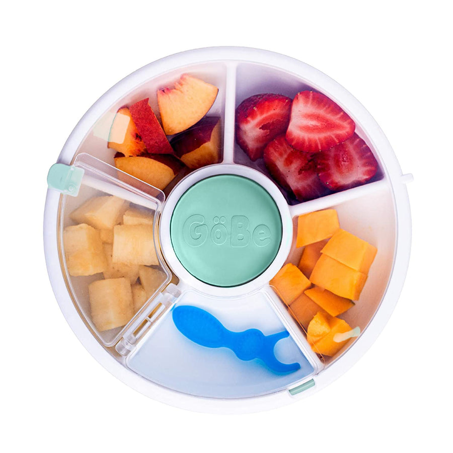 snack and meal spinner plate