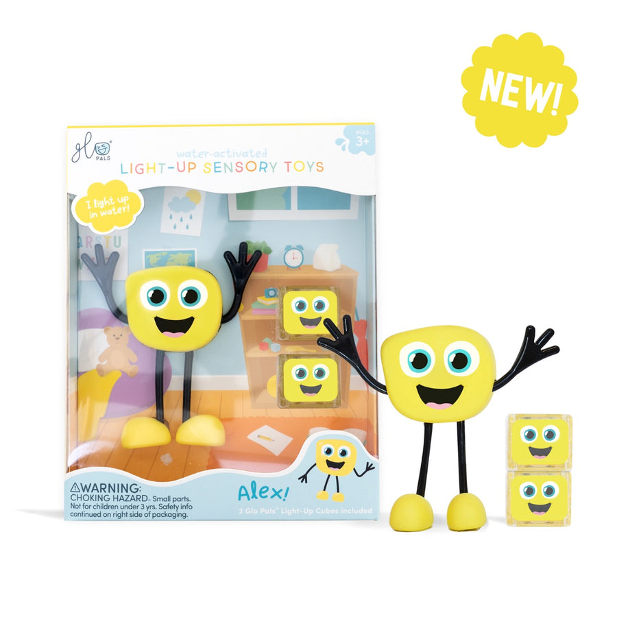 character & light up bath toy - Alex