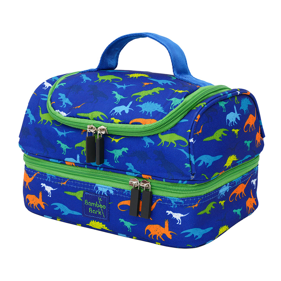 Bamboo Bark Insulated Lunch Bag for Kids