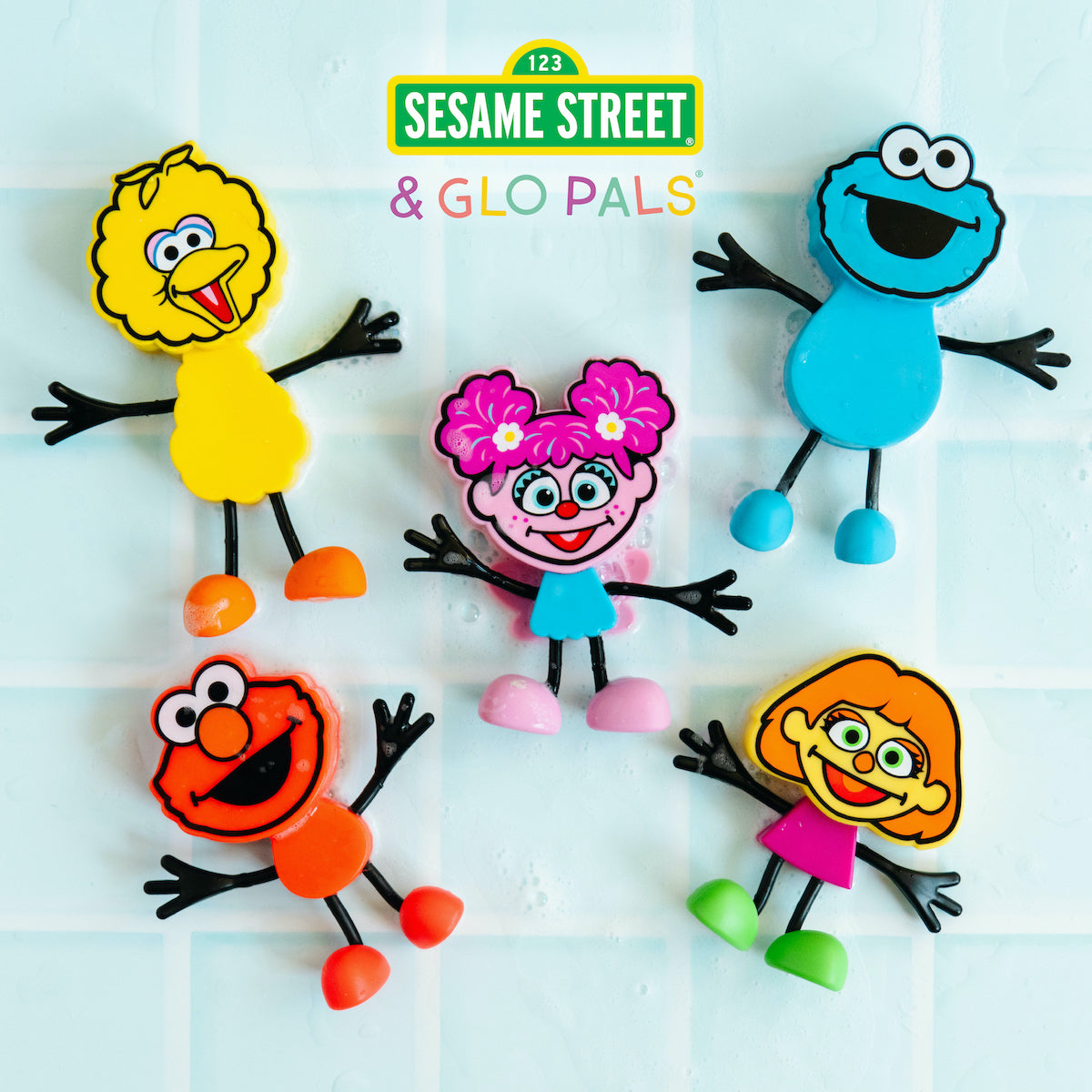 Glo Pals Sesame Street Light-Up Cookie Monster Character With Two