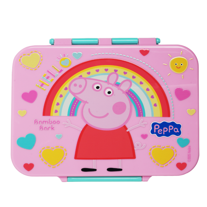 Peppa Pig Kids Lunch Box – Insulated Lunch Box for Girls and Boys, Durable and Lightweight, Cute Peppa Pig Design, Easy to Clean, Perfect for School, Daycare, Travel, and Picnics (Peppa Pig (Pink))