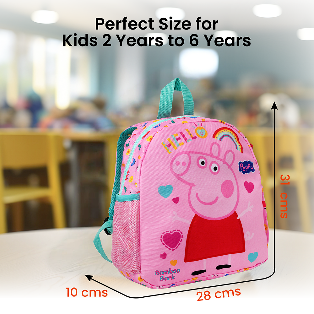 Peppa Pig Kids Backpack – Cute Preschool Bag for Toddlers