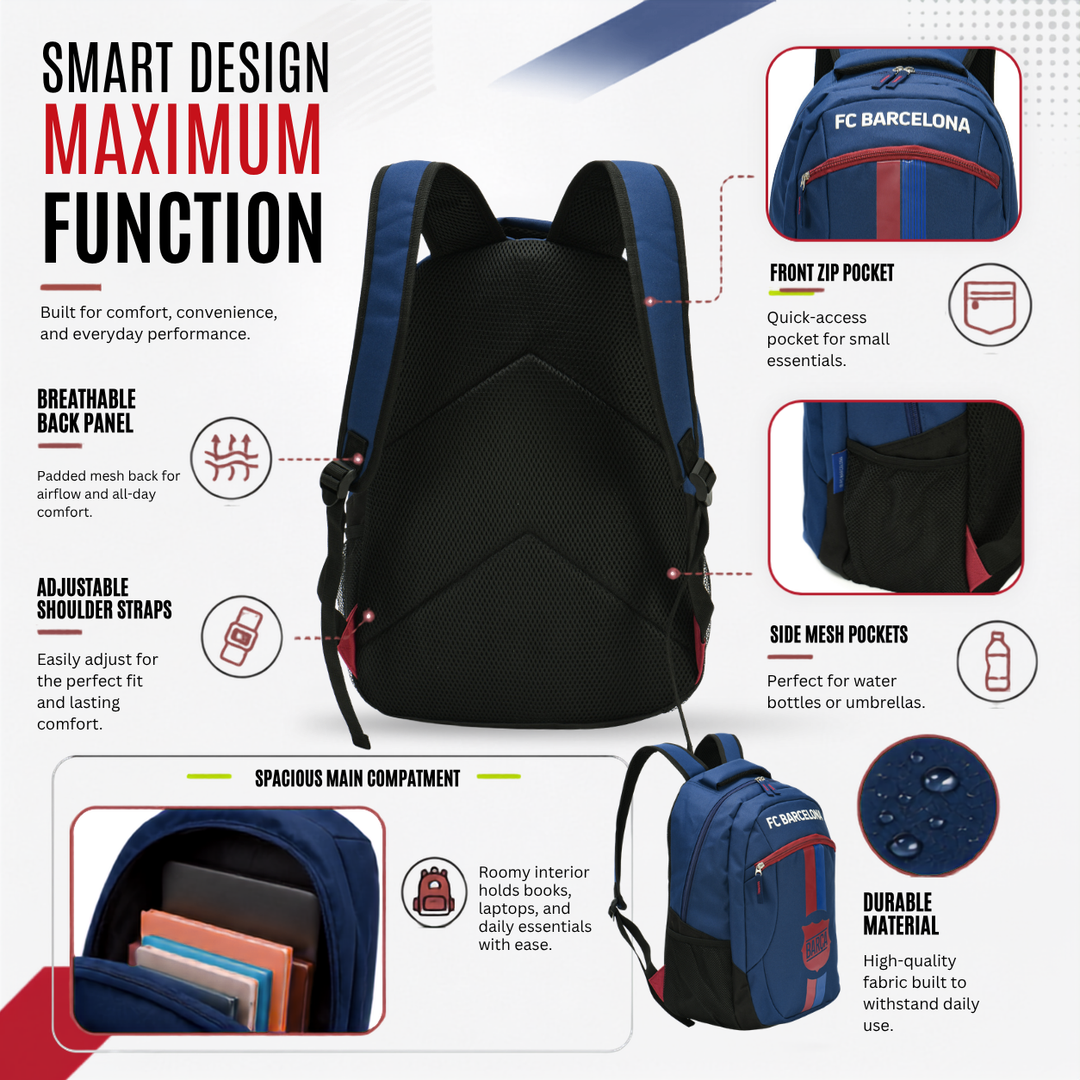 FC Barcelona Backpack - BARCA Licensed product