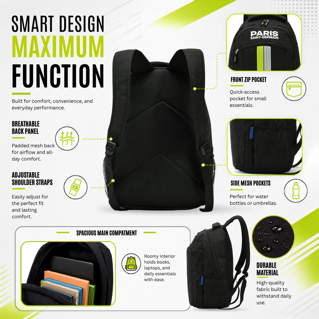 Paris Saint Gernain Backpack PSG - Licensed Product