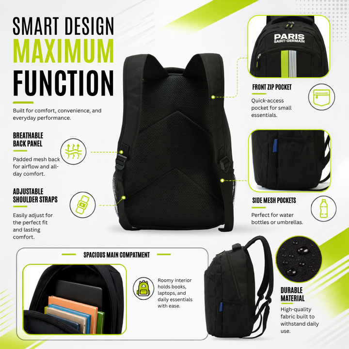 Paris Saint Gernain Backpack PSG - Licensed Product