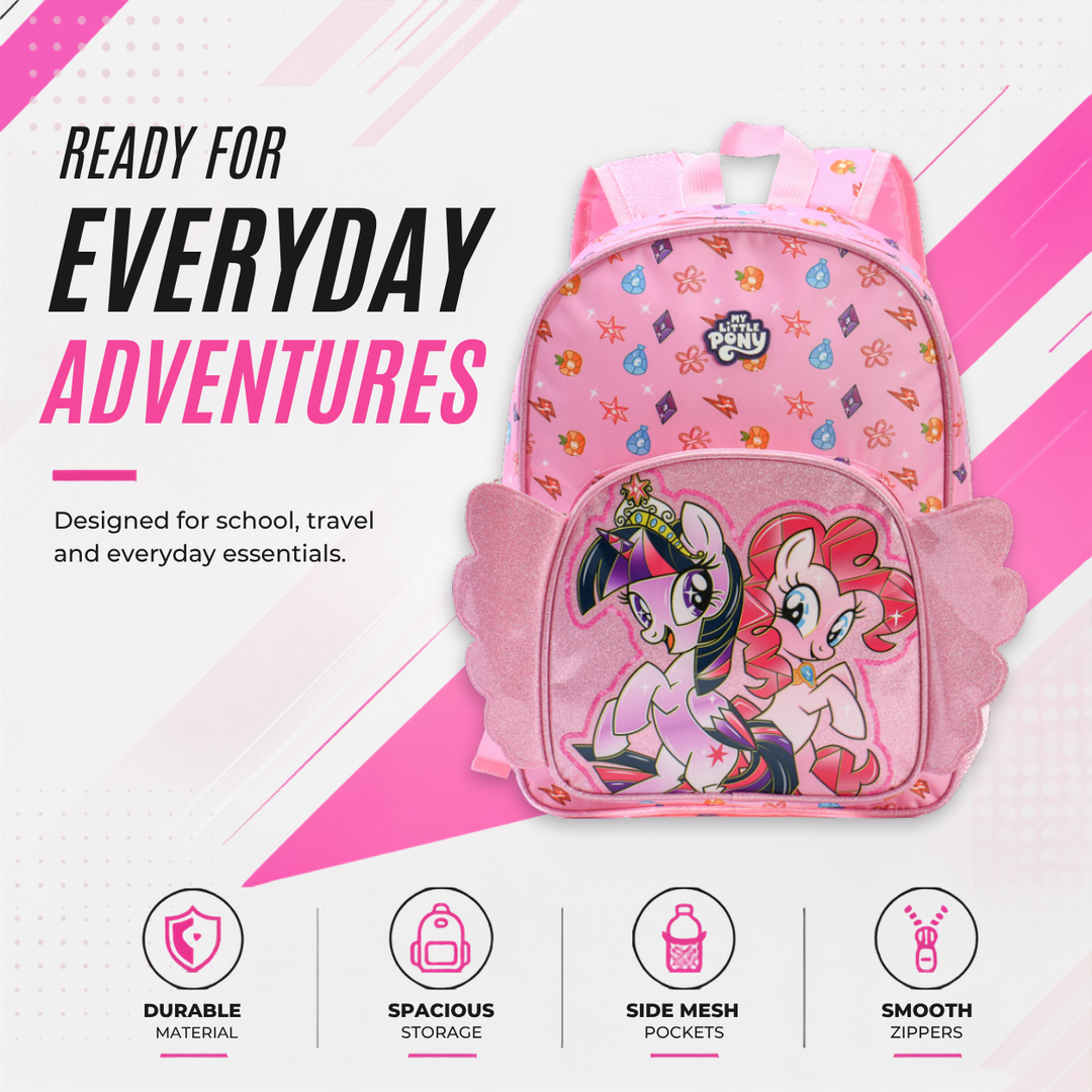 My Little Pony Pink Backpack - Licensed Product