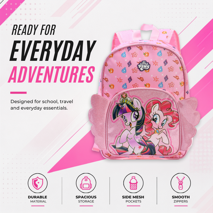My Little Pony Pink Backpack - Licensed Product