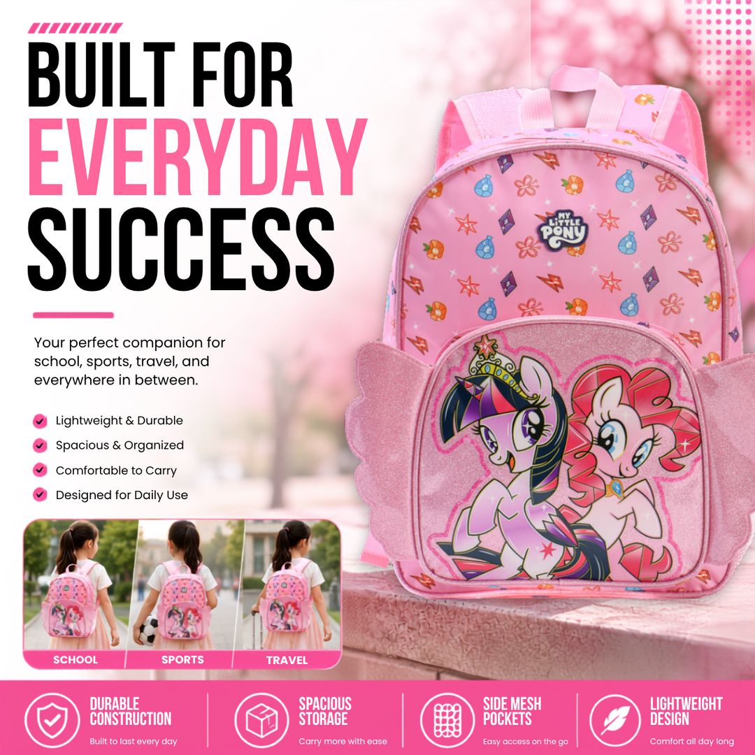 My Little Pony Pink Backpack - Licensed Product