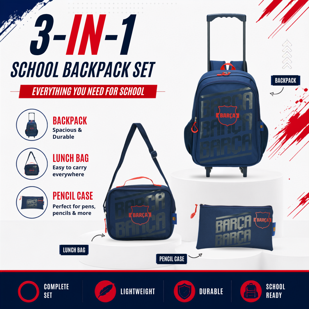 FC Barcelona Trolley Backpack - Licensed Product