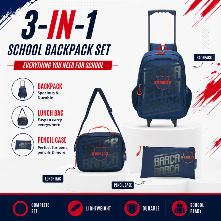 FC Barcelona Trolley Backpack - Licensed Product