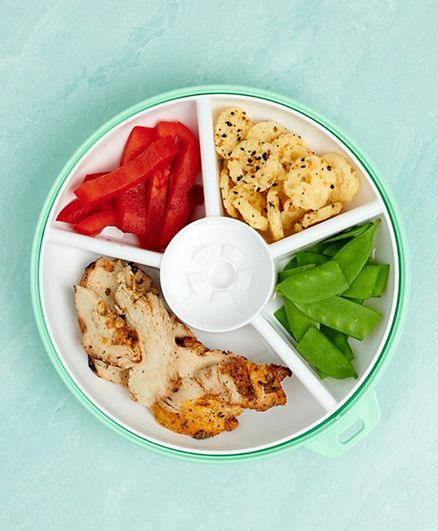 Mint Green Meal Spinner Plate
